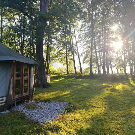 Jurta Na Farme Luxusní stan *