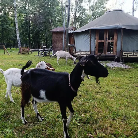 Jurta Na Farme Luxusní stan *