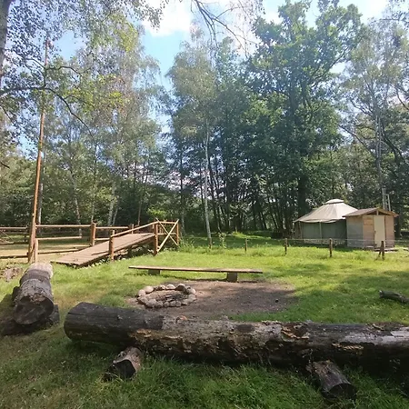 Jurta Na Farme Luxusní stan